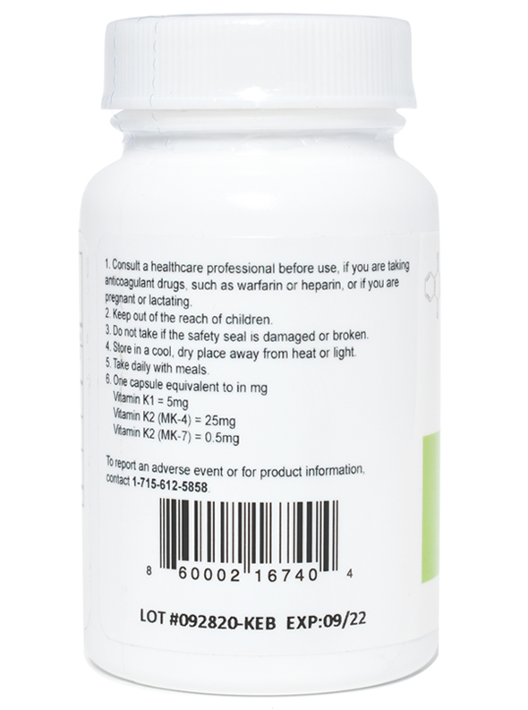 Vitamin K Bottle Guidelines